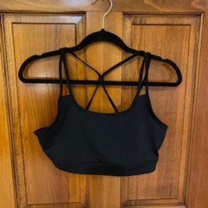 Gaiam shine wire-free yoga sports bra